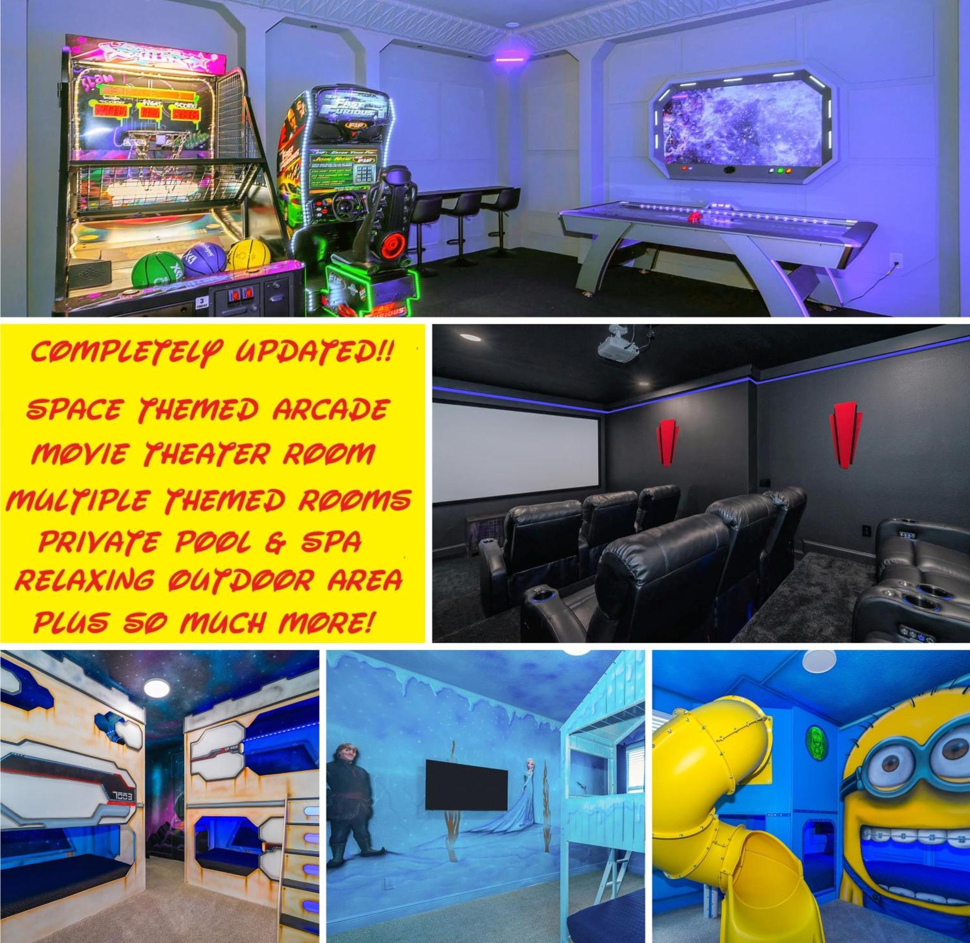 Epic Family Fun! Games & Theme Room, Pool - Encore Resort, Near Disney 奥兰多 外观 照片